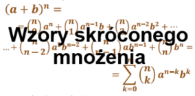 Wzory skróconego mnożenia